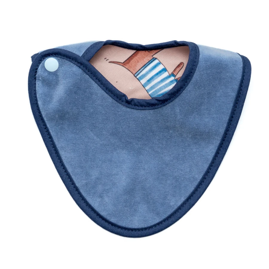 Śliniaczek Niemowlęcy Happy Puppy / Moon Bloom