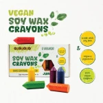 Kredki Medenka WAX JUNIOR z wosku sojowego, 100% naturalne