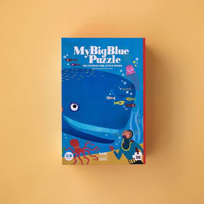 Puzzle dla dzieci My Big Blue / Londji