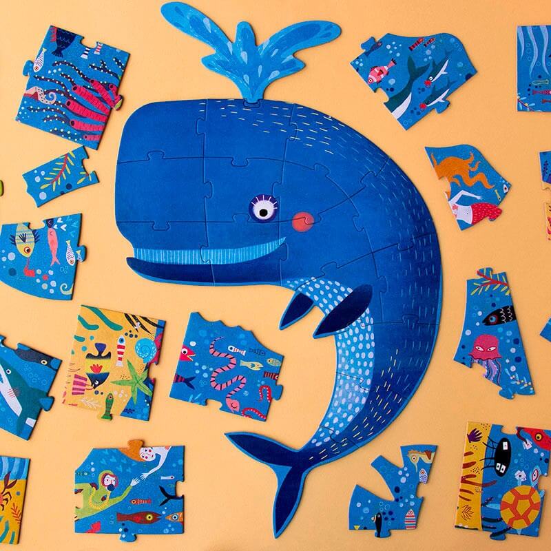 Puzzle dla dzieci My Big Blue / Londji