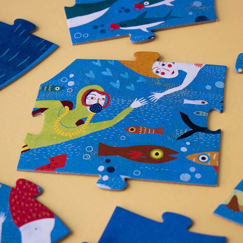 Puzzle dla dzieci My Big Blue / Londji