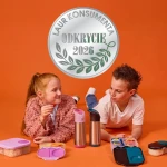 Termobutelka ze słomką Sugar Plum / b.box