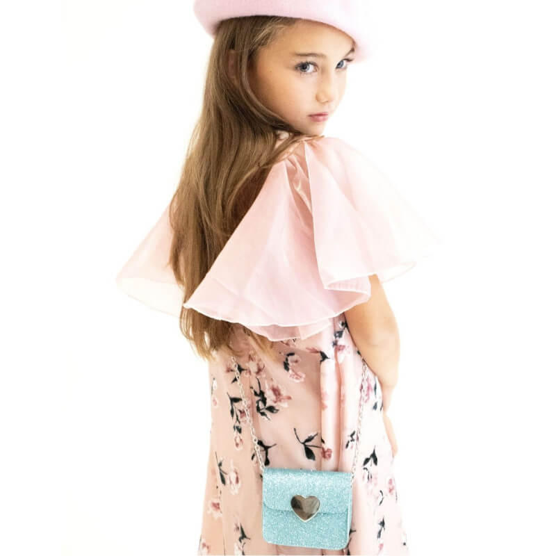 Torebka na ramię MINI LOVE - miętowa / Yuko B.