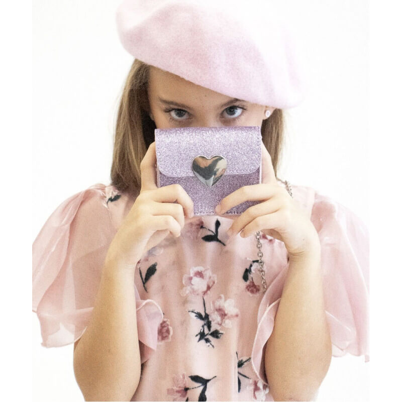 Torebka na ramię MINI LOVE - fioletowa / Yuko B.