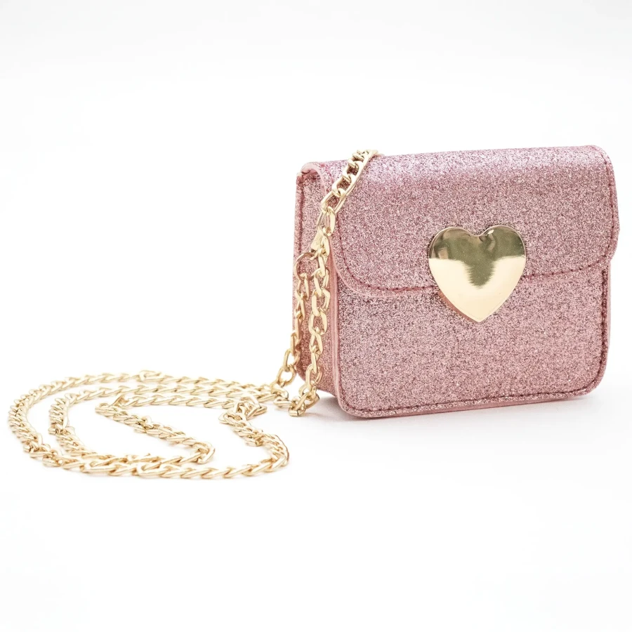 Torebka na ramię MINI LOVE - różowa / Yuko B.