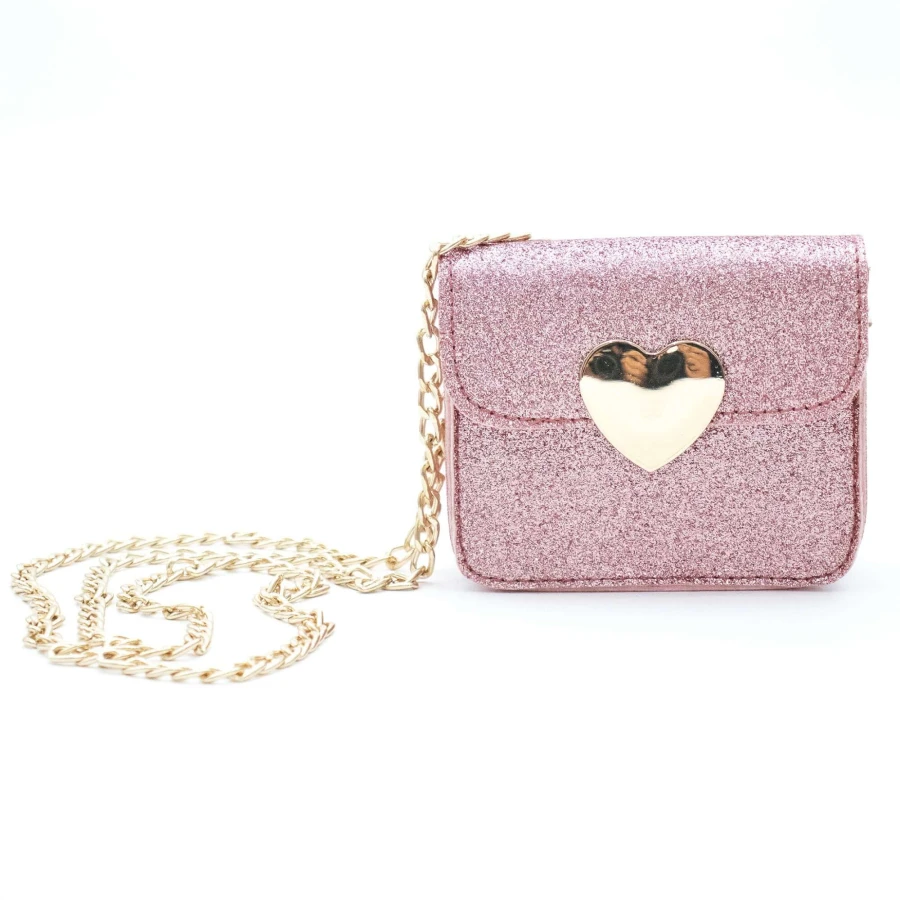 Torebka na ramię MINI LOVE - różowa / Yuko B.