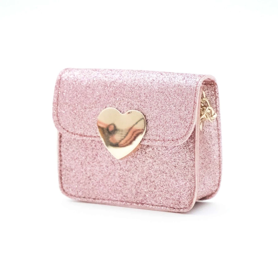 Torebka na ramię MINI LOVE - różowa / Yuko B.