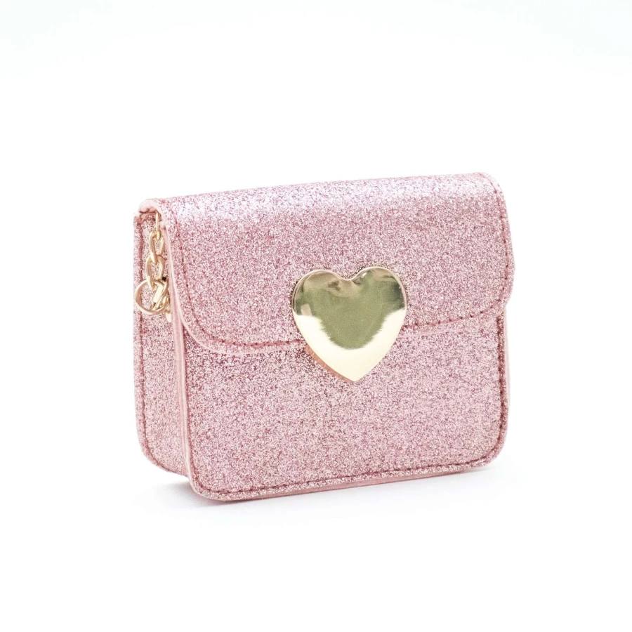 Torebka na ramię MINI LOVE - różowa / Yuko B.