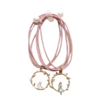 Gumki do włosów, bransoletki - Alicja, 2 szt. / Yuko B.