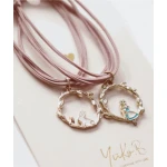 Gumki do włosów, bransoletki - Alicja, 2 szt. / Yuko B.