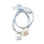 Gumki do włosów, bransoletki - Portrety, 2 szt. / Yuko B.