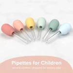Zestaw pipet do zabaw sensorycznych - pastel / Inspire My Play