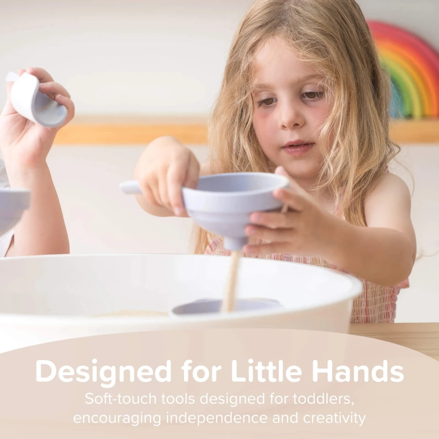 Zestaw narzędzi do zabaw sensorycznych - lavender / Inspire My Play