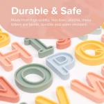 Silikonowy zestaw liter alfabetu / Inspire My Play