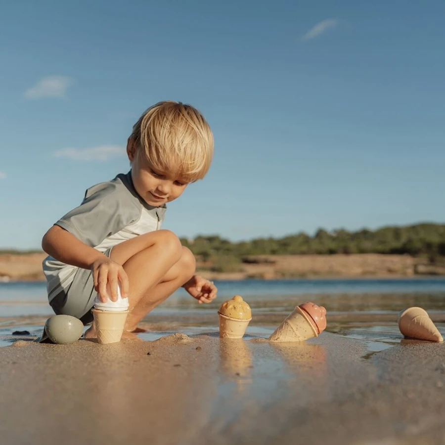  Zestaw plażowy lody 9 elementów / Little Dutch