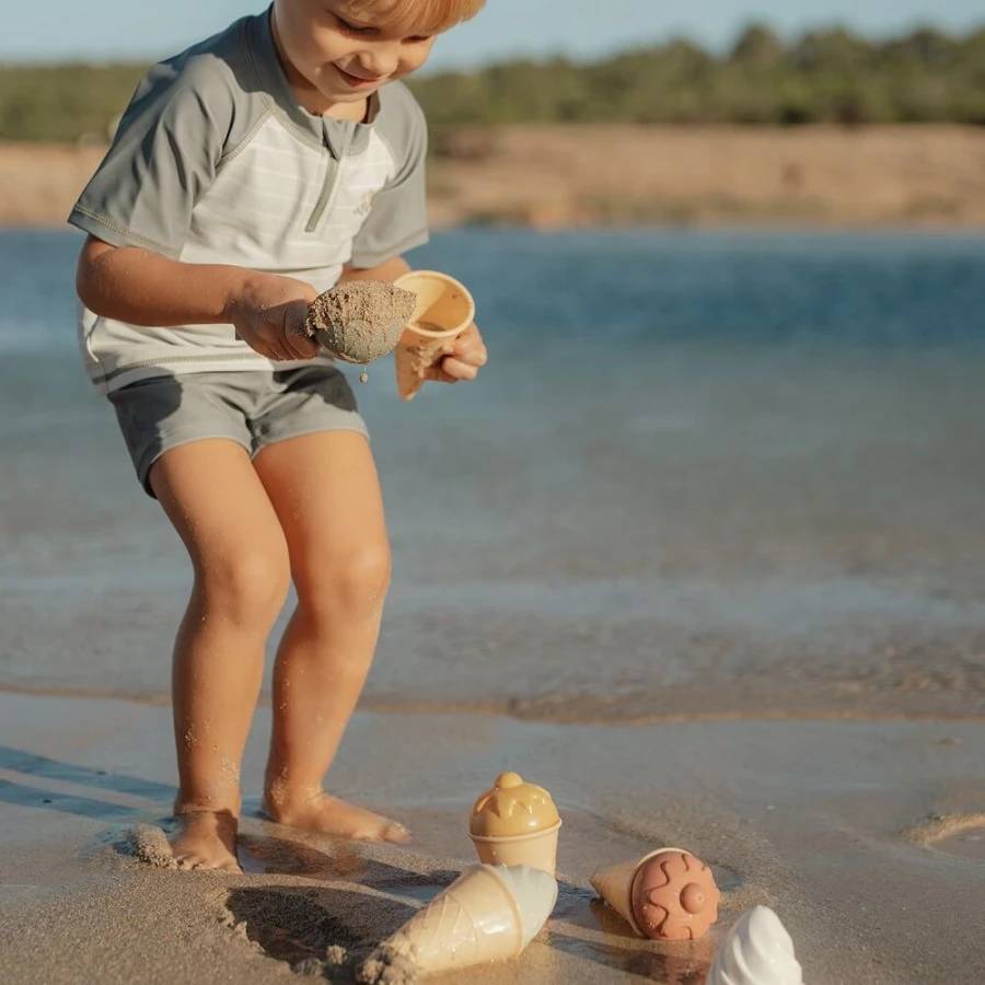  Zestaw plażowy lody 9 elementów / Little Dutch