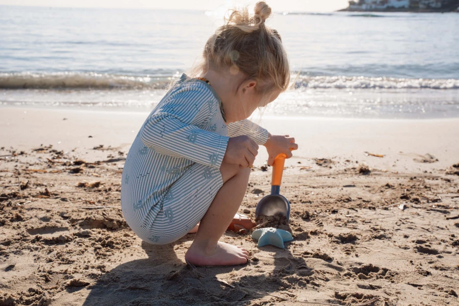 Zestaw plażowy 3 el. Ocean World / Little Dutch 