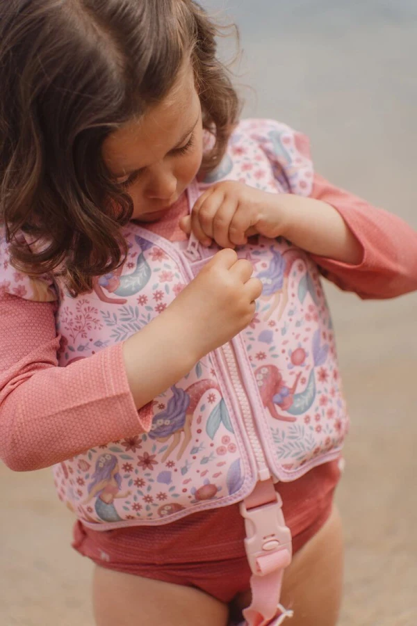 Kamizelka do nauki pływania 15-19kg Dreamy Mermaid / Little Dutch 