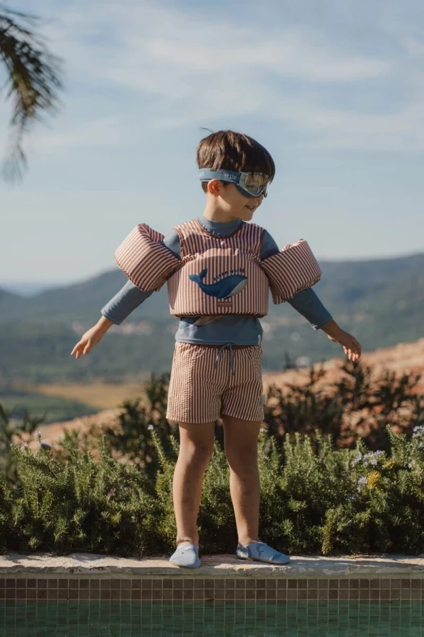 Kamizelka do nauki pływania z rękawkami Ocean World / Little Dutch