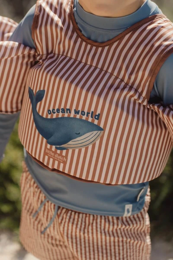 Kamizelka do nauki pływania z rękawkami Ocean World / Little Dutch