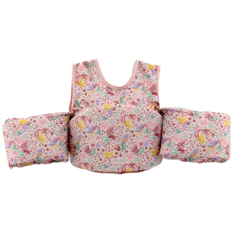 Kamizelka do nauki pływania z rękawkami Dreamy Mermaid / Little Dutch