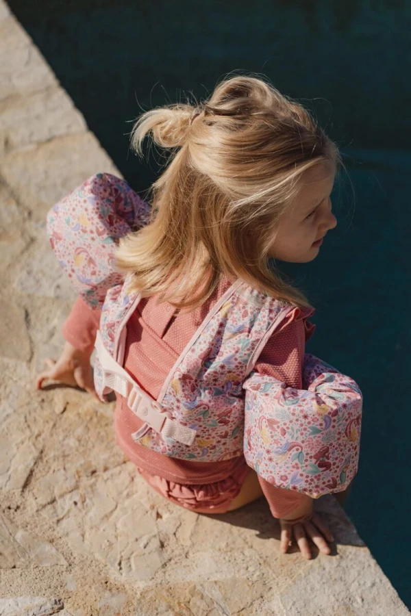 Kamizelka do nauki pływania z rękawkami Dreamy Mermaid / Little Dutch