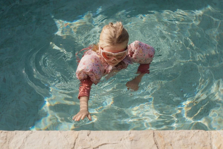 Kamizelka do nauki pływania z rękawkami Dreamy Mermaid / Little Dutch