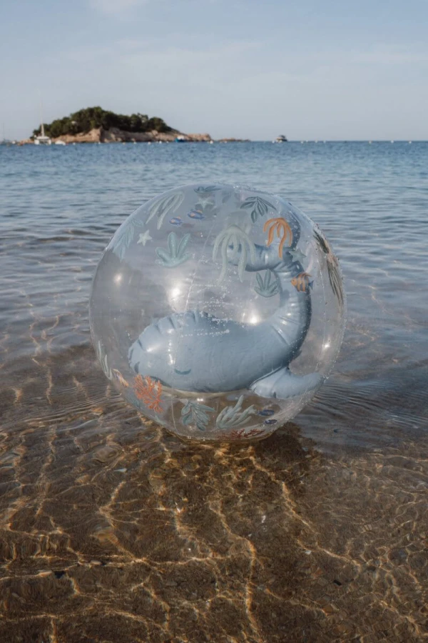 Piłka plażowa 3D Ocean World / Little Dutch