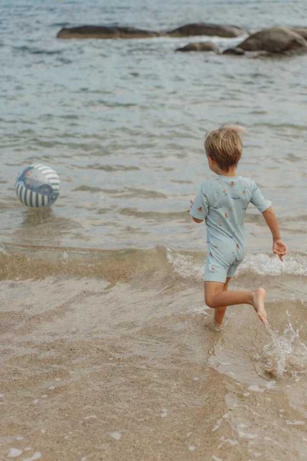 Piłka plażowa Ocean World 35cm / Little Dutch