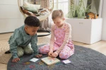 Geoplan tablica manipulacyjna edukacyjna z gumkami 48 gumek 20 kart, 4+ / BS Toys