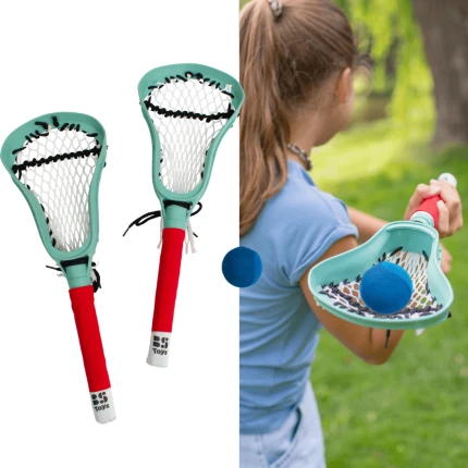 Zestaw rakietek z miękką piłką do LACROSSE, outdoor / BS Toys