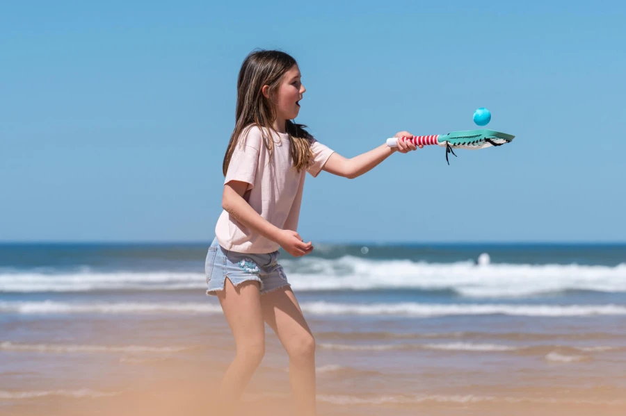 Zestaw rakietek z miękką piłką do LACROSSE, outdoor / BS Toys