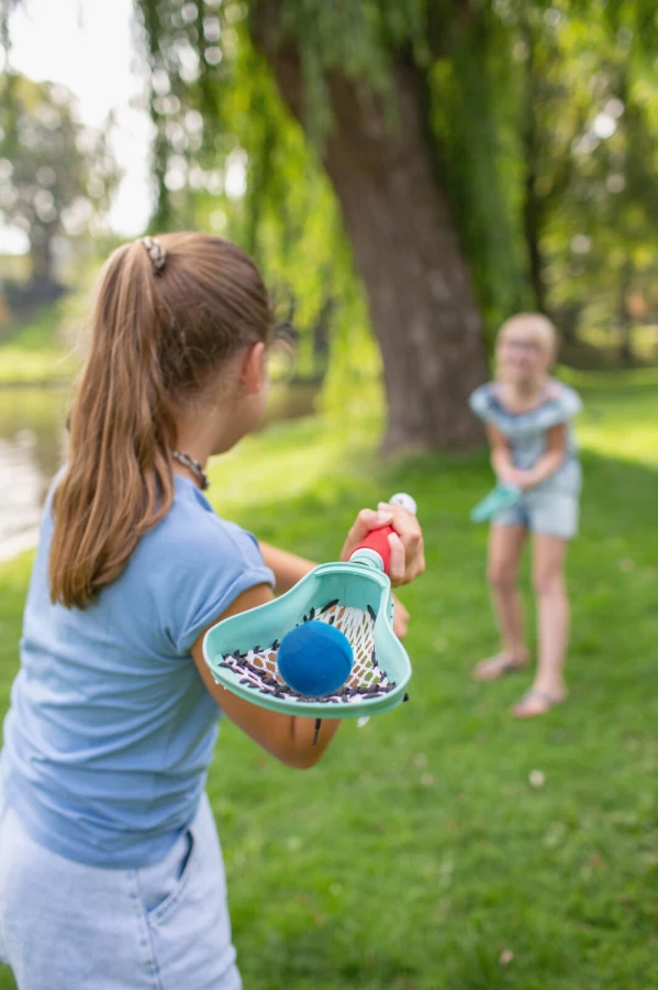 Zestaw rakietek z miękką piłką do LACROSSE, outdoor / BS Toys
