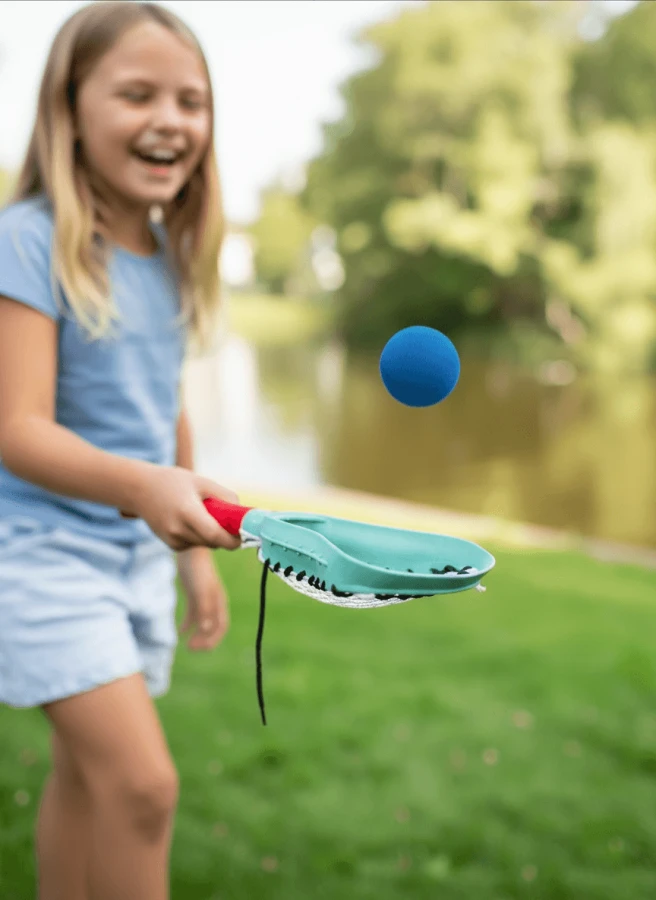 Zestaw rakietek z miękką piłką do LACROSSE, outdoor / BS Toys