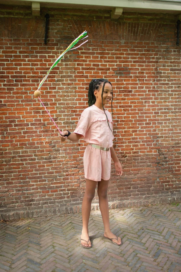 Piłka z tasiemkami do żonglowania, 6+ / BS Toys