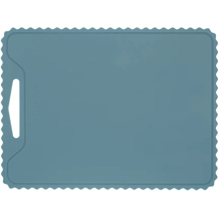 Antypoślizgowa deska do krojenia dla dzieci, silikonowa, SKY BLUE / KiddiKutter