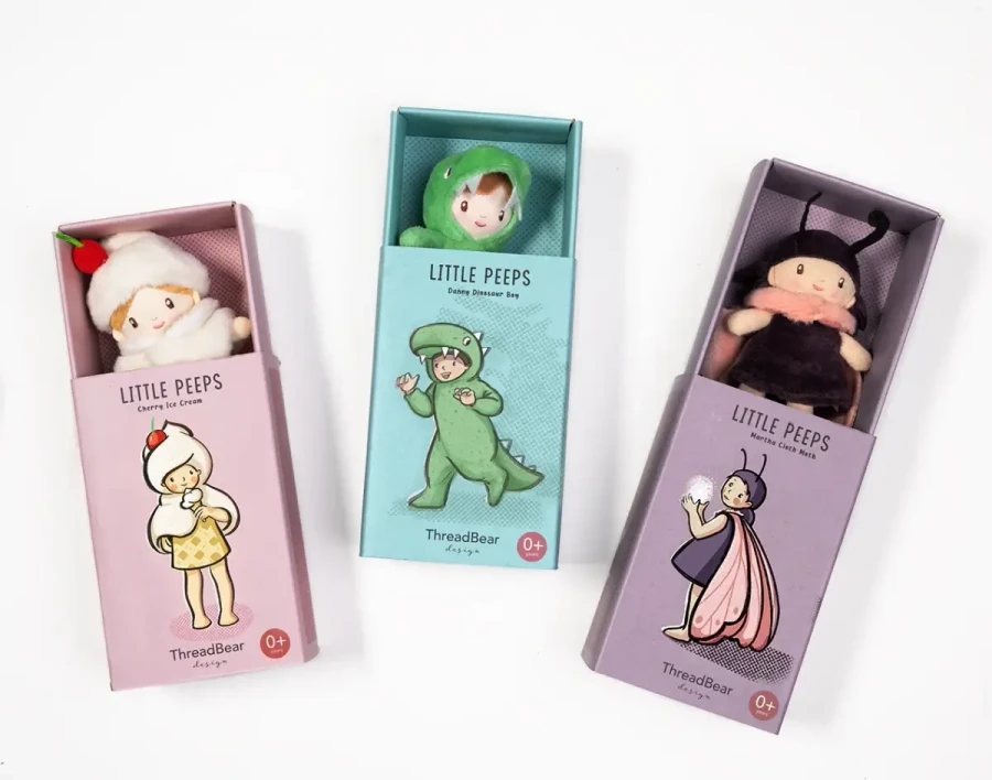 Laleczka w pudełku - Cherry Ice Cream / ThreadBear Design