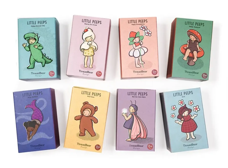 Laleczka w pudełku - Cherry Ice Cream / ThreadBear Design