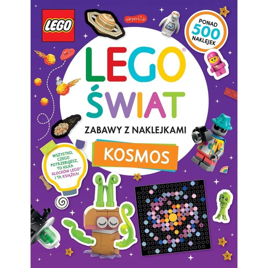 LEGO® świat. Zabawy z naklejkami. Kosmos / HarperCollins