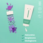Delikatny szampon do włosów dla dzieci i niemowląt od 1 dnia życia, 200 ml / Naïf 