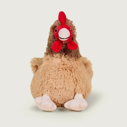 Przytulanka, termofor Warmies - brązowa kura / Warmies®