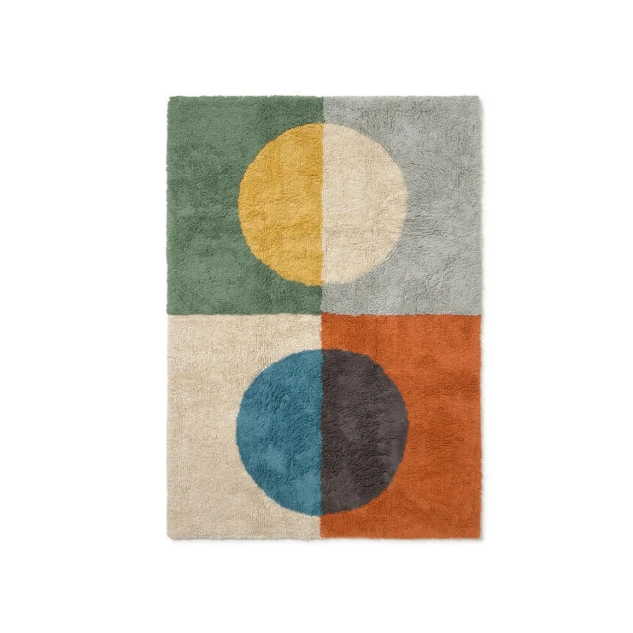 Dywan bawełniany - Illusion Lens 90x130 cm / Lorena Canals