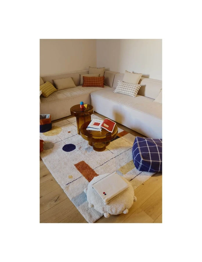 Dywan bawełniany - Geometrical Shapes, 120 x 160 cm / Lorena Canals