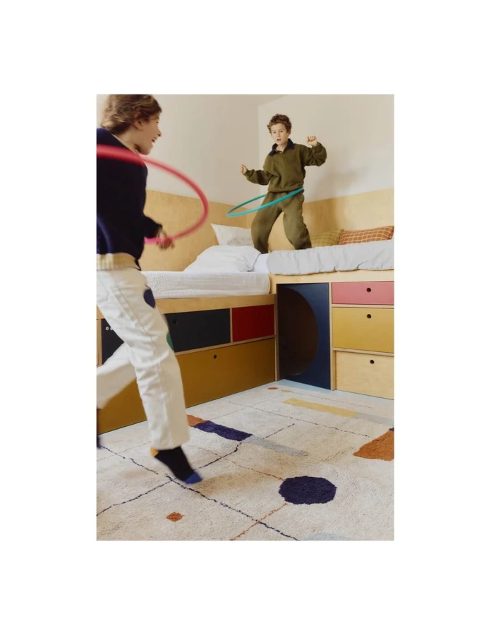 Dywan bawełniany - Geometrical Shapes, 120 x 160 cm / Lorena Canals