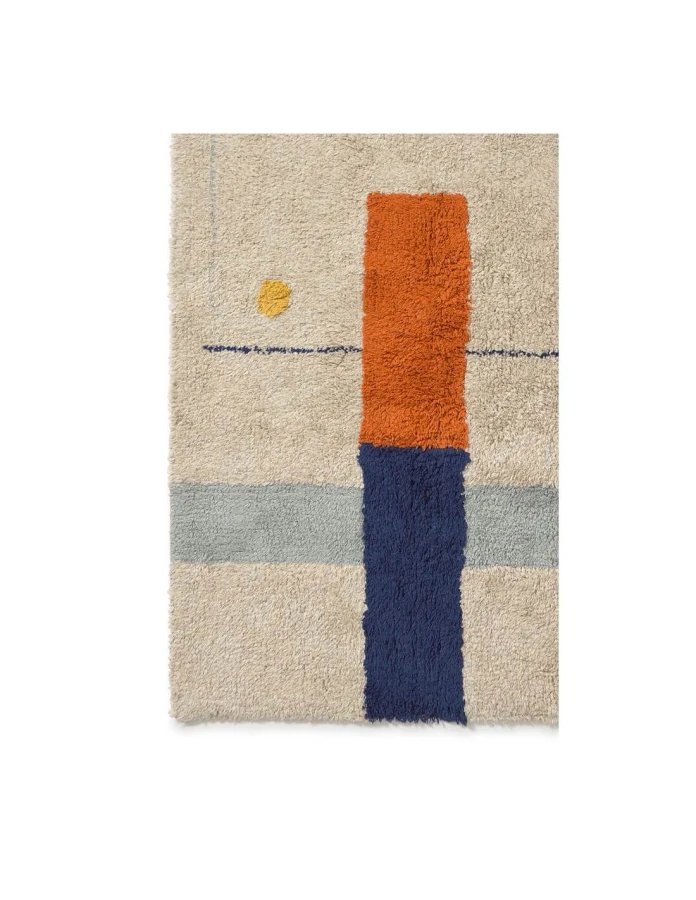 Dywan bawełniany - Geometrical Shapes, 120 x 160 cm / Lorena Canals