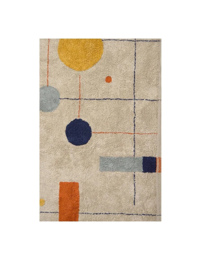 Dywan bawełniany - Geometrical Shapes, 120 x 160 cm / Lorena Canals