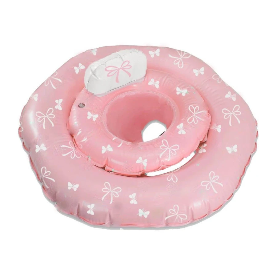 Koło do pływania Baby Rose Butterfly z siedziskiem / Vanilla Copenhagen