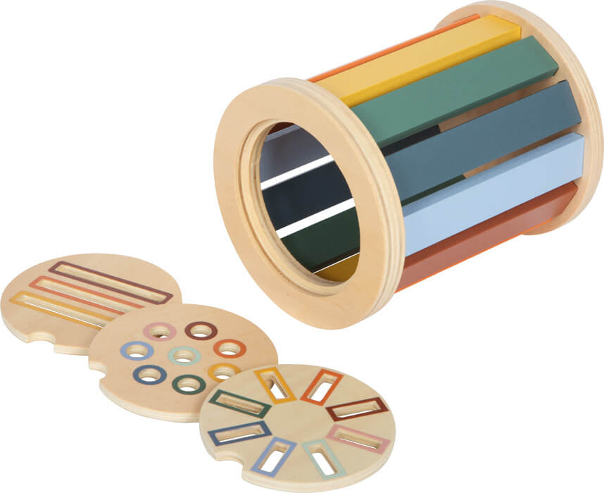 Edukacyjna gra Montessori sortowanie i dopasowywanie z bębnem / Small Foot