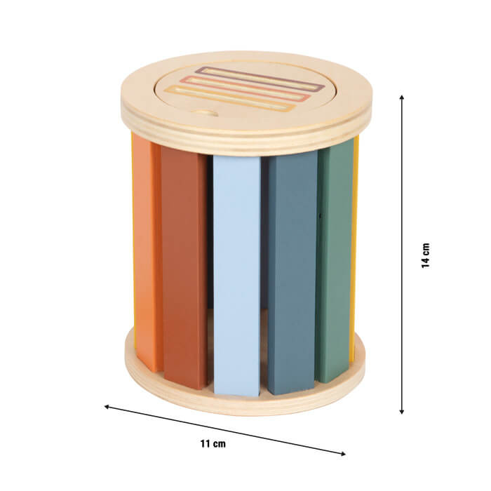 Edukacyjna gra Montessori sortowanie i dopasowywanie z bębnem / Small Foot