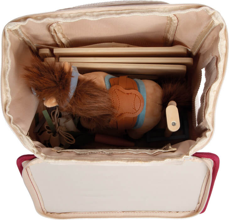 Maskotka Koń w zestawie ze stajnią i akcesoriami / Small Foot